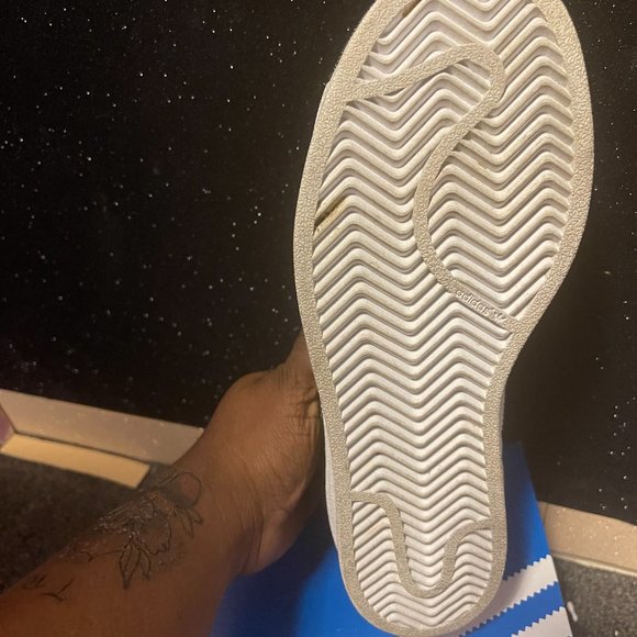 black/white superstar shell toe adidas - Picture 5 of 5